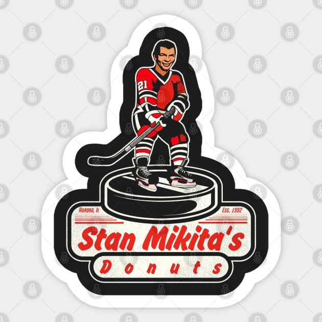 Stan Mikita's Donuts // Wayne's World Sticker by darklordpug